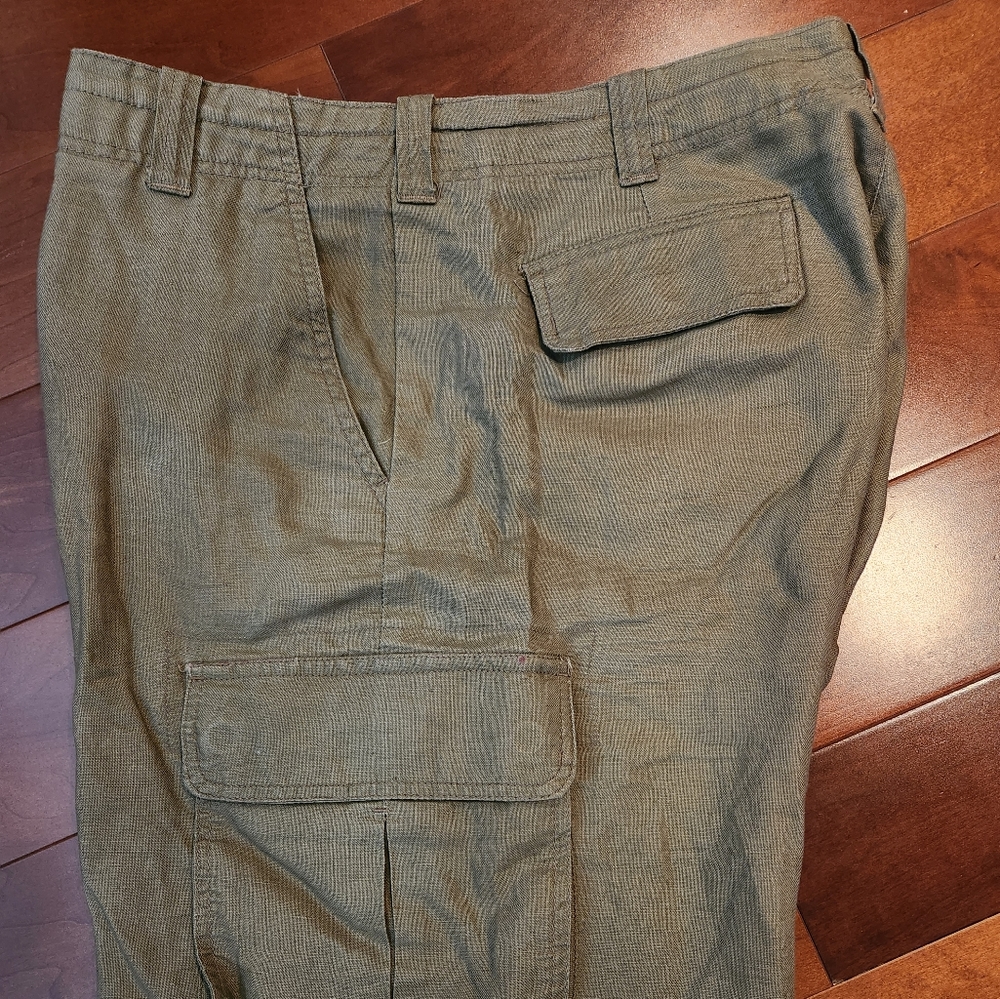 Club Room Linen Cargo Shorts